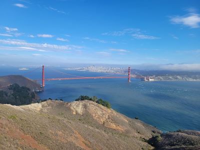 Image of the Golden Gate Bridge in San Francisco