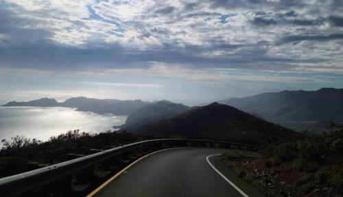 Ocean view from road near San Francisco